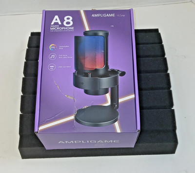 FiFine AmpliGame Gaming USB Microphone   A8 - Good Condition - TESTED
