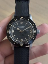 HELSON HAMMERHEAD 40MM, AUTOMATIC, black DIAL, 300M DIVER,