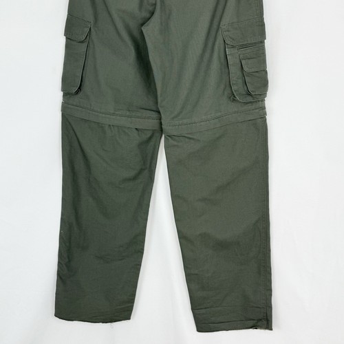 Boy Scouts of America Pants Youth 14 Green Convertible Cargo Uniform BSOA - Picture 8 of 20