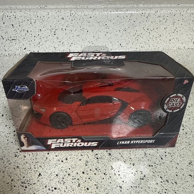Jada Toys Fast & Furious Lykan Hypersport Red 1:24 Diecast Car 98276 New