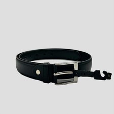 Men's Casual Black Belt Size 28 - 60