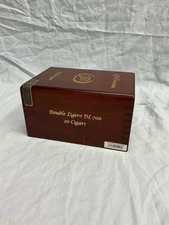 La Flor Dominicana Double Ligero Digger Empty Wood Cigar Box 9.25" x 5.25" x 4"
