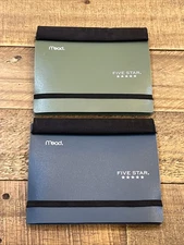 Vintage 2004 Mead Five Star Index Card Keeper With Index Cards Lot Of 2 NOS