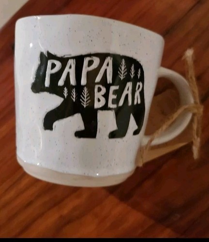 White Papa Bear Mug Prima Design