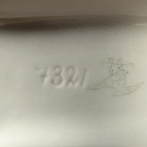 1906-35 Carl Scheidig 8,5" BRÜLLENDER LÖWE Porzellan Figur 7321 deutsch antik - Bild 12 von 16