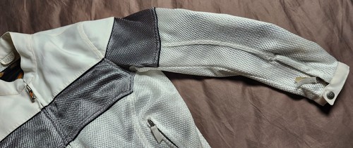 Power Trip Women's Jacket Biker Padded Mesh Riding Size Large Full Zip - Picture 14 of 24
