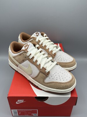 Nike Dunk Low Premium Medium Curry Brown Sail EU 40 US 7 Braun Cream Neu OVP