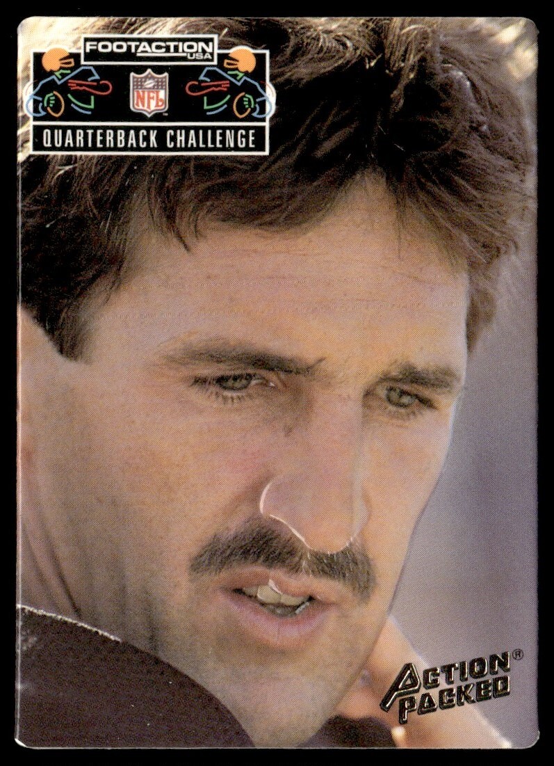 1994 Action Packed Quarterback Challenge Jeff Hostetler Los Angeles Raiders