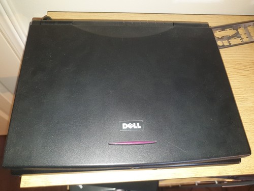 VINTAGE Dell Latitude XPi P75D laptop Pentium-75 8M RAM Win95 Works w/ LCD ISSUE - Picture 3 of 9