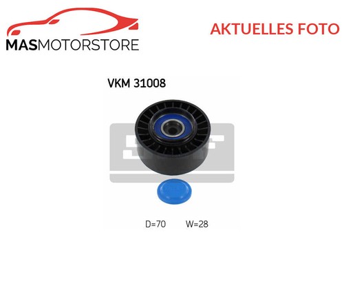 SKF VKM 31099 Spannrollensatz | Für VW Golf VI Touran Scirocco 1.4 TSI Nebentrieb