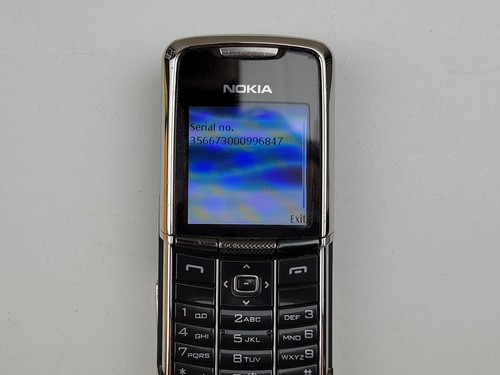 Nokia 8801 (RM-33) 64MB - Stainless Steel (GSM Unlocked) 2G Classic Cell Phone - Picture 3 of 9