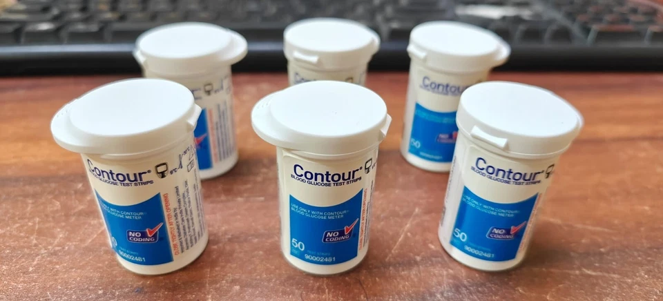 Contour 50 Teststreifen Blutzucker kostenloser Versand & schneller Versand - Bild 3 von 4