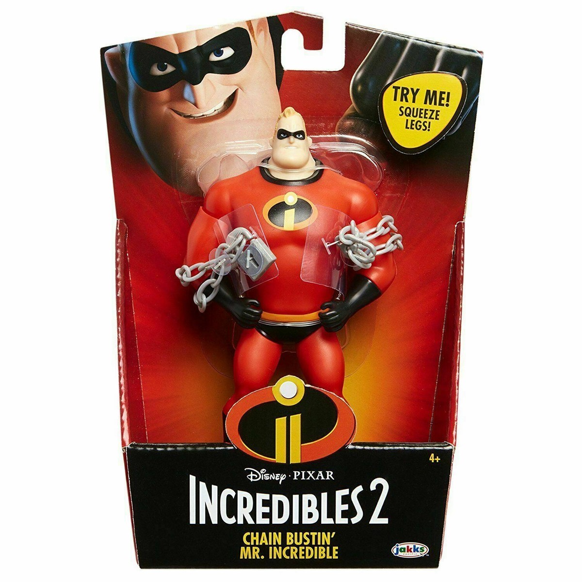 Disney Pixar Incredibles 2 - Chain Bustin' Mr Incredible 6 Inch