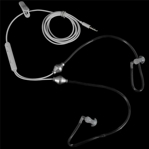 3.5mm Phone Stereo Headset Air Tube Acoustic Radiation-Free Earbud EMF Protector - Picture 9 of 12