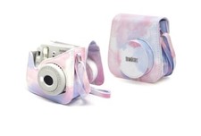 OEM ORIGINAL INSTAX MINI 9 CASE CROSSBODY BAG TRAVEL CAMERA PINK BLUE CARRY CASE