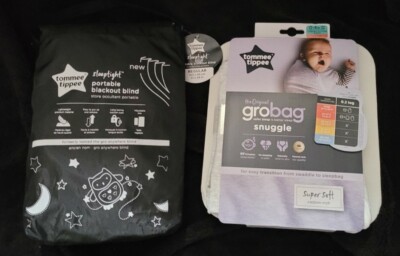 0-4 Monate Grow Bag und tragbares Rollo normale Passform Tommy Tippee Baby Schlafset