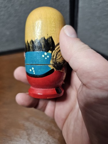 3 Piece Set Japan Fukuruma Wooden Nesting Dolls - Picture 2 of 12
