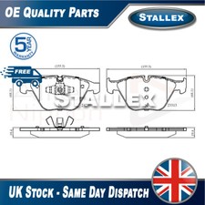 Adatto per BMW Serie 3 2004-2018 X1 2009-2015 Set pastiglie freno anteriore stallex