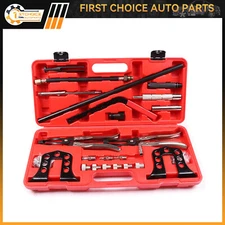 23PCS Steel Valve Spring Compressor Stem Seal OHV OHC Installer Remover Tool Set