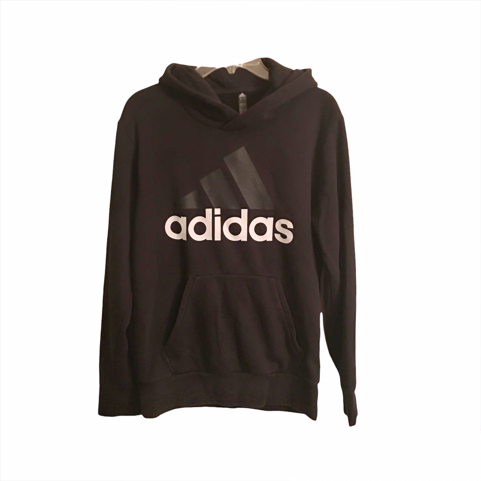 Adidas Essentials Linear Pullover Hood French Ter… - image 3