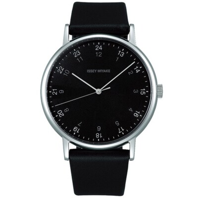ISSEY MIYAKE  f NYAJ002 Ichiro Iwasaki Collaboration Watch Black New in Box