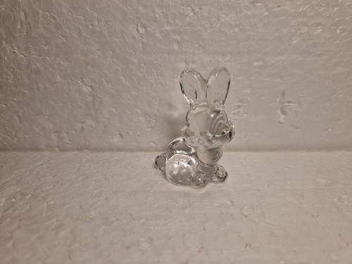 FIGURA DE CONEJO DE CRISTAL DE COLECCIÓN 1981 GOEBEL ALEMANIA OCCIDENTAL