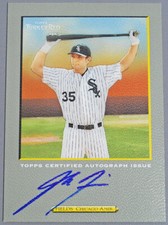 2005 Topps Turkey Josh Fields White Autograph Base Baseball Card TRA-JF