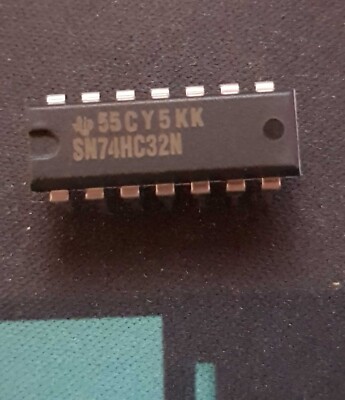 SN74HC32N || Texas Instruments || Dip14 || OR-Gatter || NEW || 25 pcs = 1 Stange