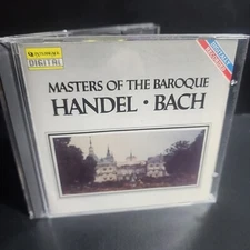 Masters of the baroque Handel - Bach audio cd