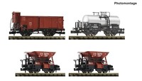 Spur N Fleischmann 6660120 - 4-Tlg. Set: GüTerzug, Drg Neu Ovp