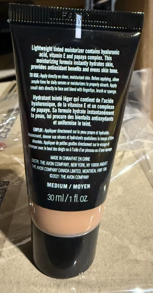 2 Avon Magix Tint Moisturizer Natural Medium New Lot Of 2 - Image 3 of 4