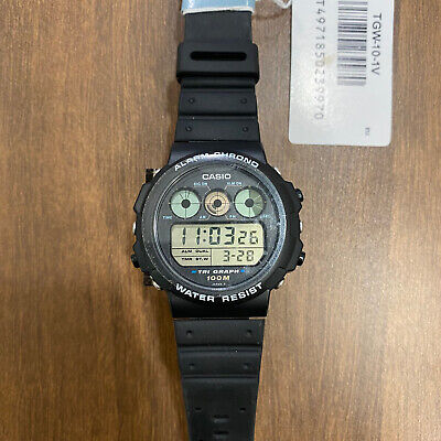 1988 Vintage Casio Tgw-10 (827) Tri Graph Japan T 40mm RARE 1988 Vintage Casio Tgw-10 (827) Tri Graph Japan T 40mm RARE