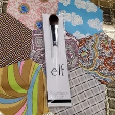 ELF FOundation Brush 24111 Rounded Tip Design Makeup Application 524