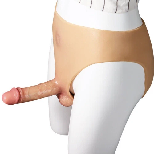 Pantalones de Silicona Realistas Juegos con disfraces Travesti Ropa Interior T-back Panty Gay Mujeres - Imagen 10 de 19