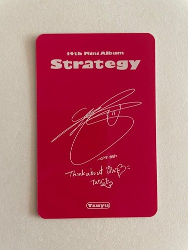 TWICE 14th Mini Album STRATEGY Official Photocard Sana Mina Momo Nayeon Jihyo - 第 259/291 張圖片