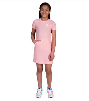 Nike Kleid Jersey Long Mädchen 939455 697 Gym Vintage Rosa
