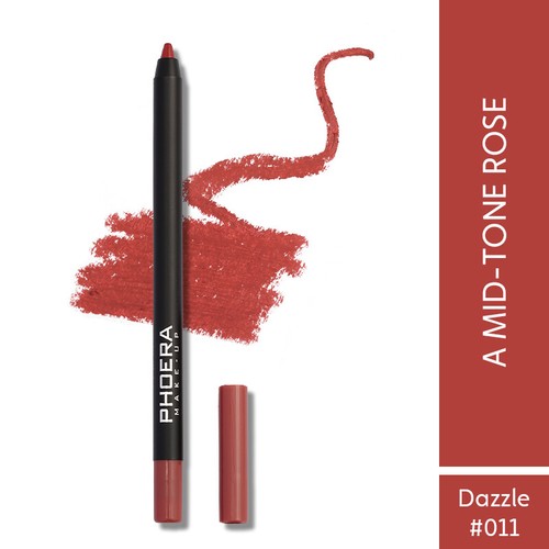 PHOERA MATTE LIP LINER PENCIL PEN CONTOUR VELVETY MAKEUP 12COLOURS LONG LASTING - Picture 36 of 39