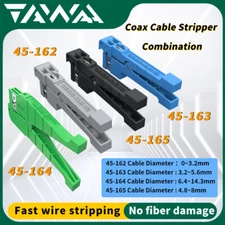 TAWAA Fiber Optic Wire Stripper Coaxial Cable Slitter 45-162/163/164/165