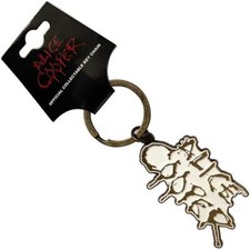 ALICE COOPER - DRIPPING LOGO GOLD - METAL KEYCHAIN - BRAND NEW - MUSIC ACKEY03