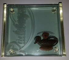 Radeberger Pilsner Glasuntersetzer, 4er Set, hochwertig, eckig, Neu und OVP!