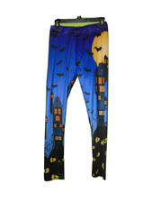 Halloween Themed Leggings Large Women Jr New