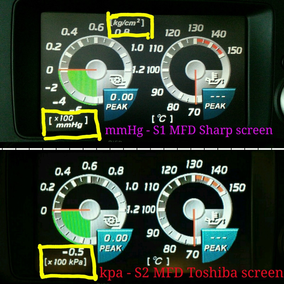 BNR34 GTR MFD 液晶 交換用 R34 GTR MFD Replacement screen LCD Genuine Brand NEW SHARP
