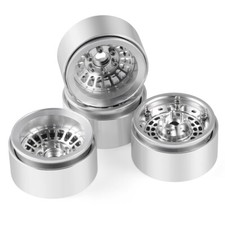 ZJchao RC Beadlock Felgen 1,9 Zoll - 4 Stück Alu-Felgen Für Axial SCX10