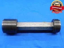 2" 6 NA 3G ACME THREAD PLUG GAGE 2.0 GO & NO GO P.D.'S = 1.9167 & 1.9264