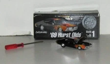 Ertl American Muscle, '69 Hurst Olds, assembled  from kit, preowned