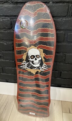 2021 NEW Powell Peralta Bones Ripper Geegah Maroon Reissue Skateboard Deck 9.75''