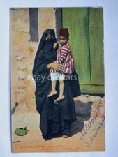 Egypt Egypt egyptian types arab woman arab woman old postcard 