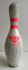 1 gebrauchter Bowling Pin Qubica/AMF USBC zugelassen kunststoffbeschichtet Hobby Ziel Übung