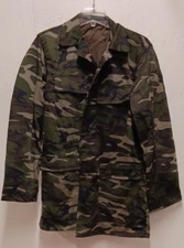 EUROPEAN CAMO SHIRT/JACKET--NO TAGS--NO SIZE-- MILITARY SURPLUS