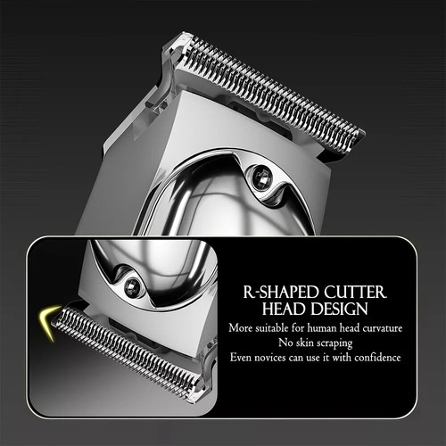 Cordless Hair Clippers for Men Professional Men's USB Rechargeable Hair Trimmer - Picture 10 of 17